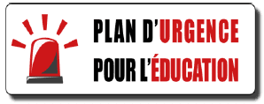 Plan d'urgence pour l'éducation